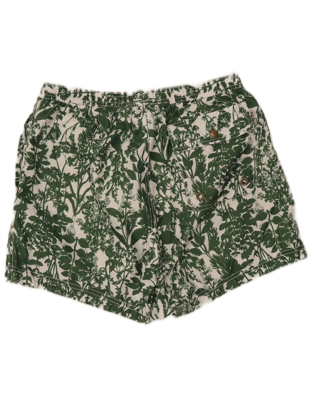 JACK WILLS Bañador Hombre Verde Medio Floral