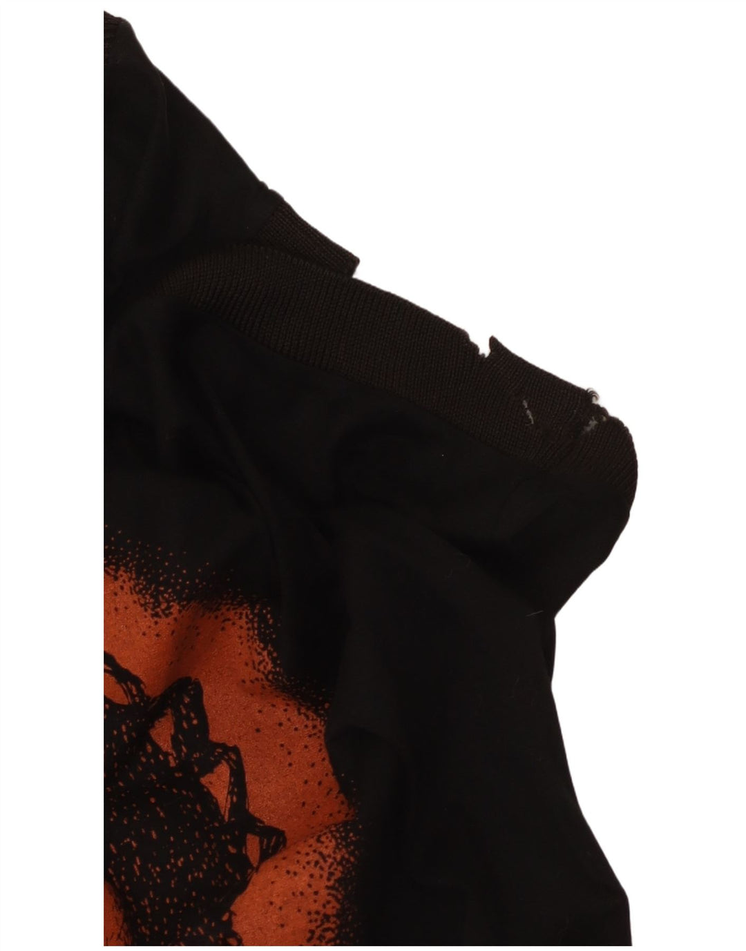 VINTAGE Vestido de burbujas gráfico sin mangas para mujer Reino Unido 14 Negro medio