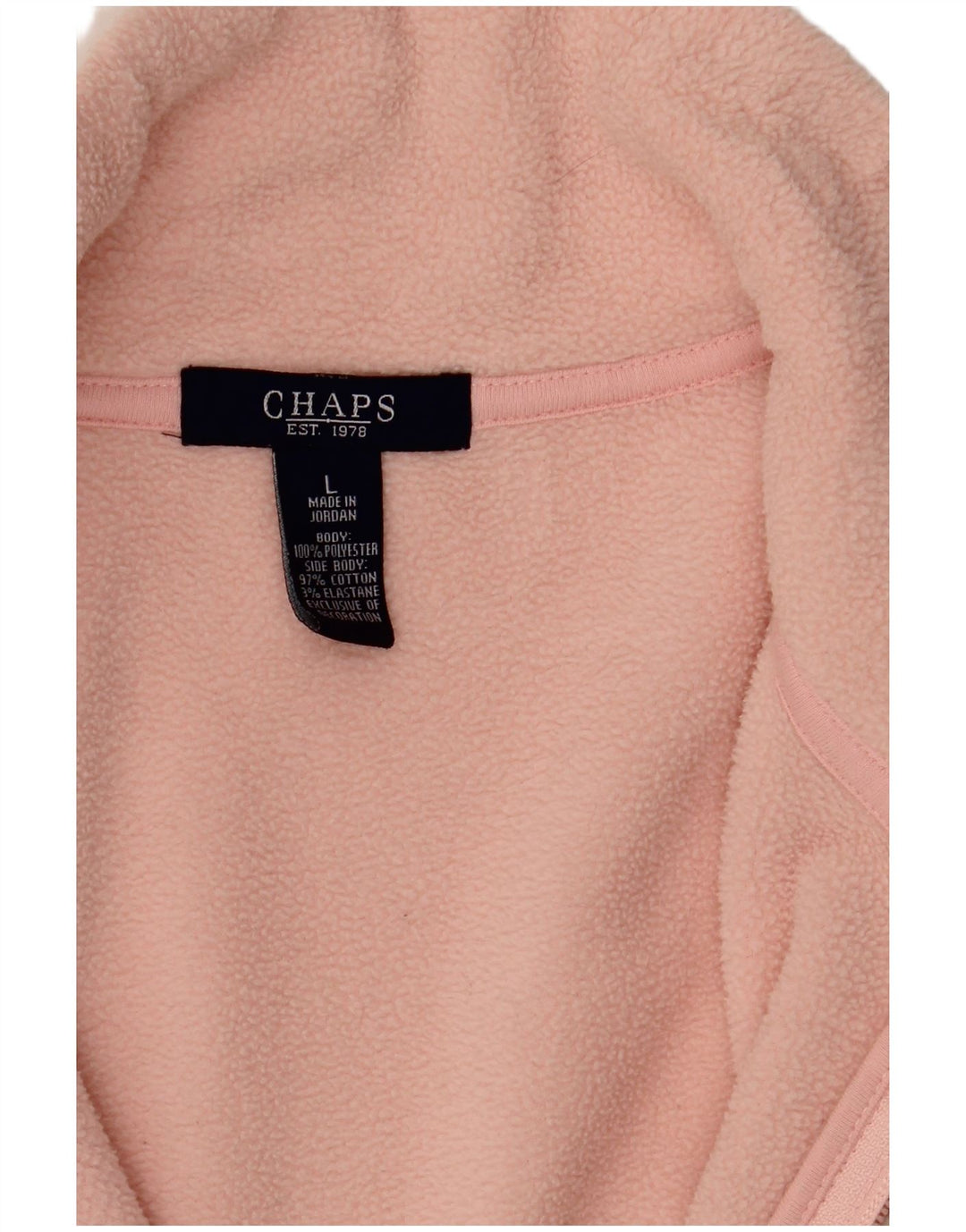 CHAPS Chaqueta polar para mujer UK 16 Grande Poliéster rosa