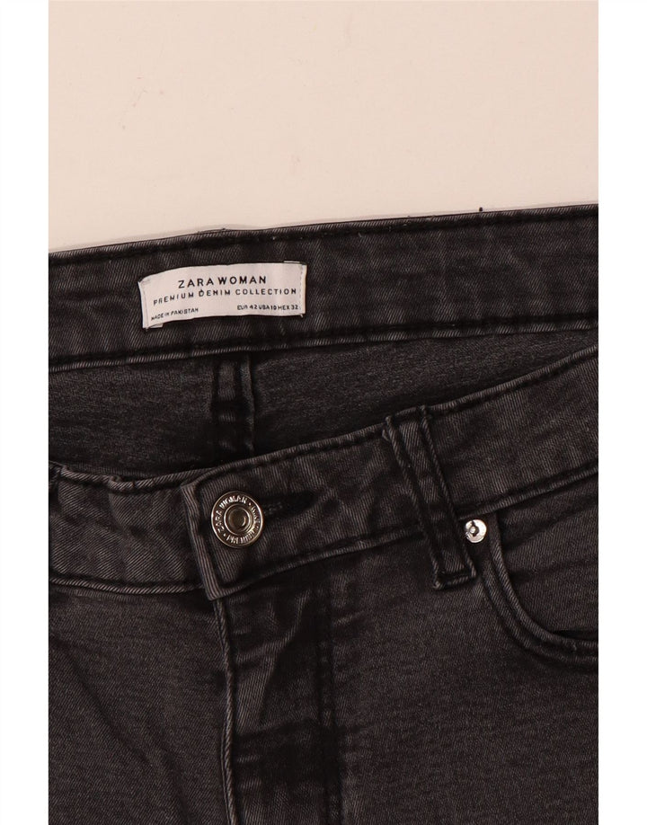 Zara Jeans Slim para Mujer EU 42 Large W32 L26 Gris