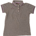 KAPPA Polo para mujer UK 10 Small Gris