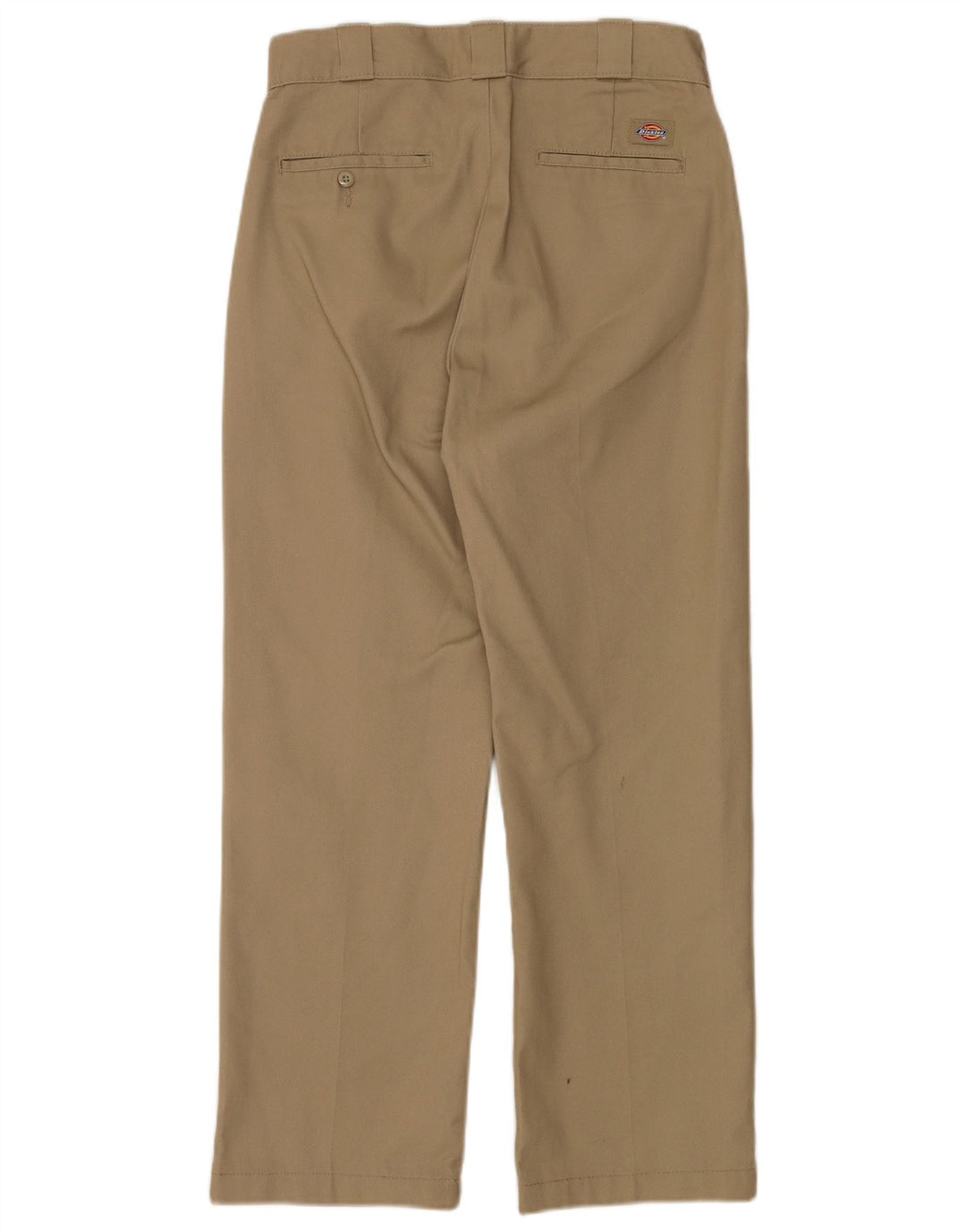 DICKIES Pantalón chino recto para hombre W28 L27 Poliéster caqui