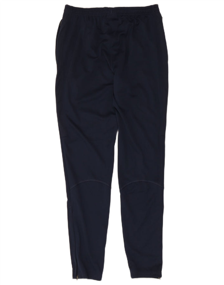 Nike Dri Fit - Pantalón de chándal para hombre, talla pequeña, poliéster, color azul marino