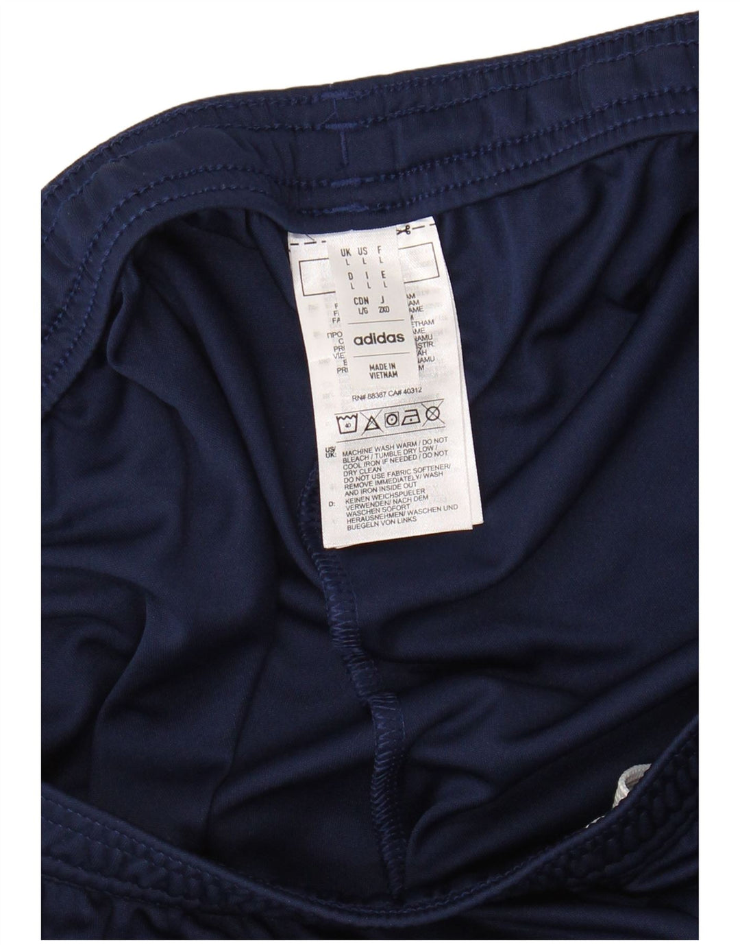 ADIDAS Pantalones cortos deportivos Aeroready para hombre Poliéster azul marino grande