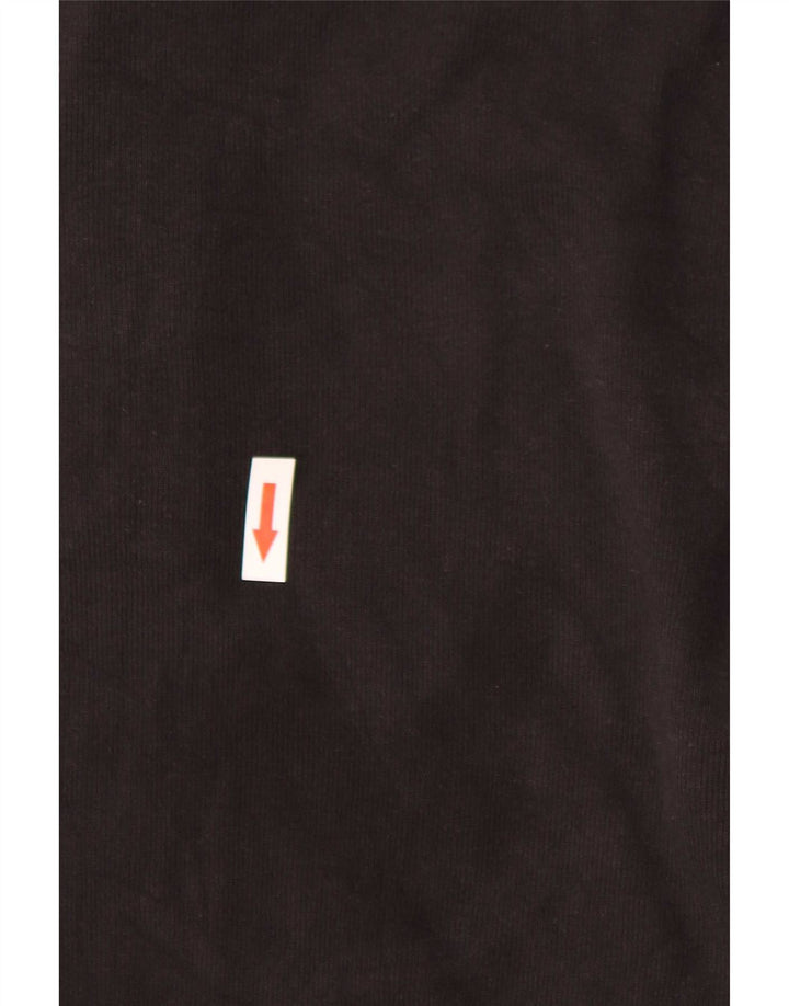 Dickies Hombre Top Manga Larga XL Algodón Negro