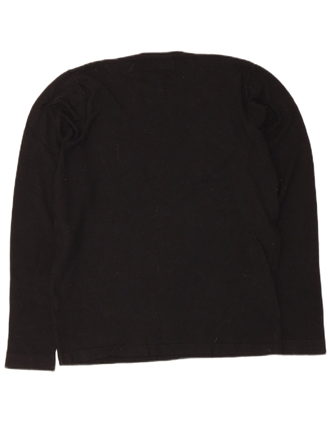 Zara Hombre Top Manga Larga Small Viscosa Negro