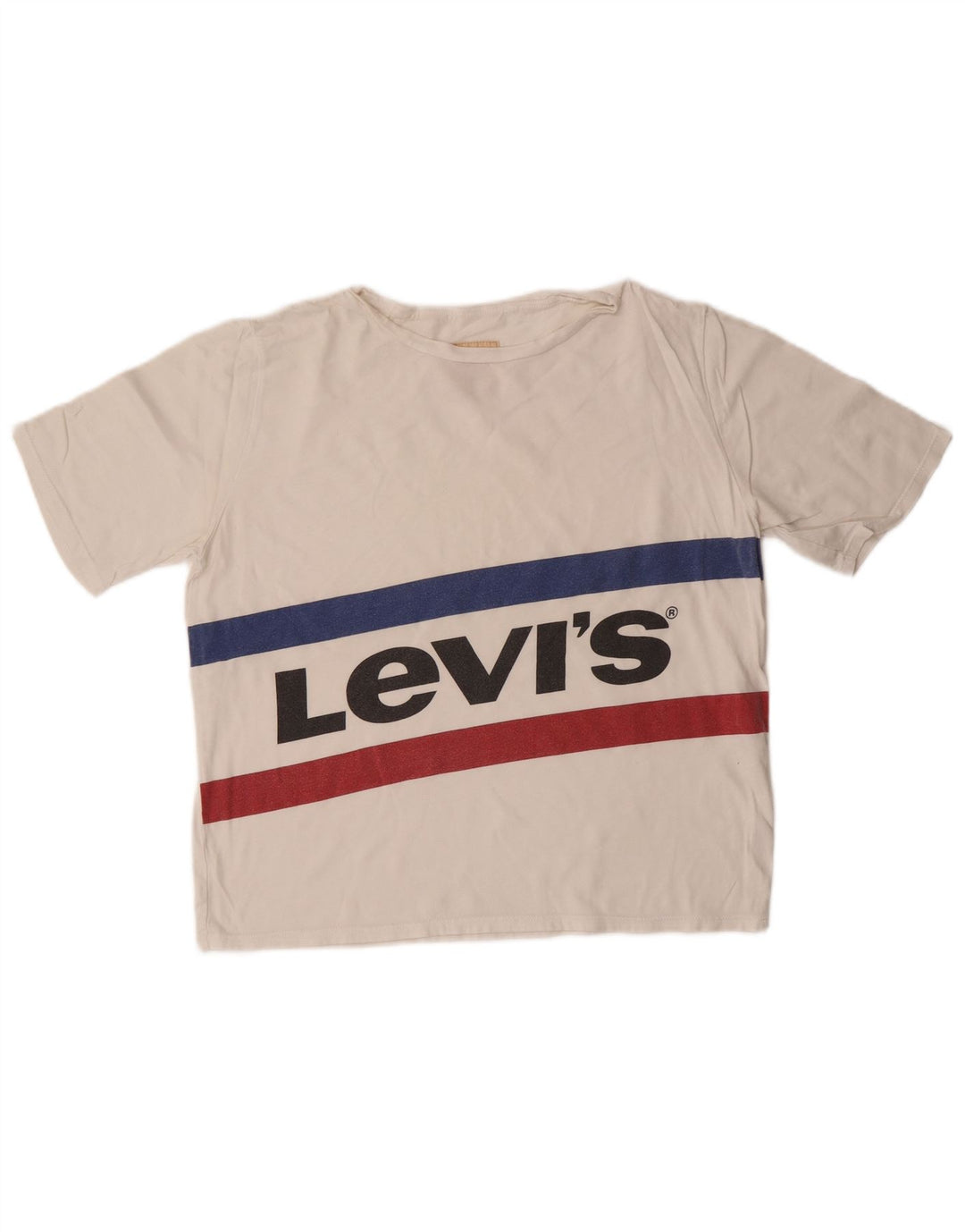 Levi's Camiseta gráfica para niño Top 15-16 años Blanco Algodón