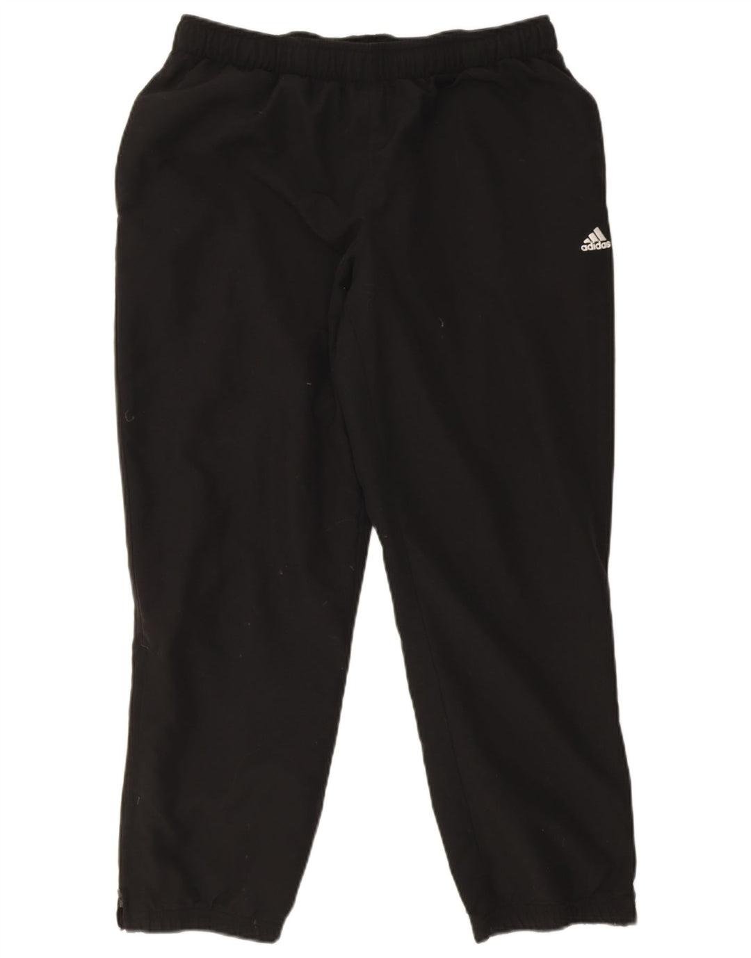 Adidas Hombre Climalite Chándal Pantalones Joggers Grande Negro Poliéster