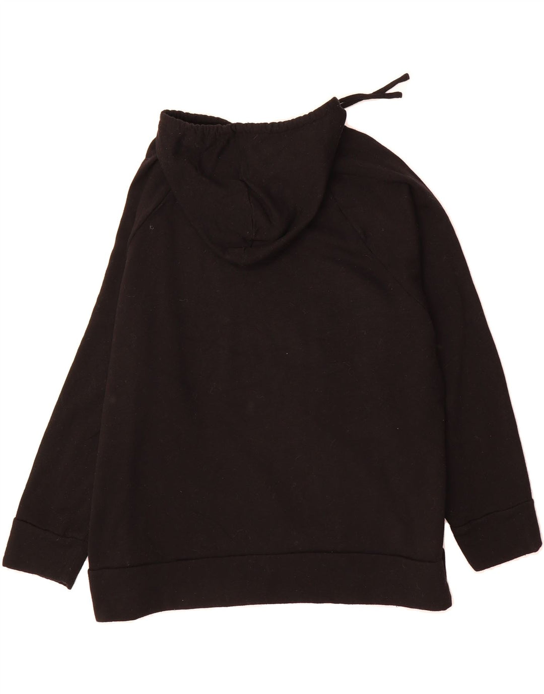 EDDIE BAUER Womens Oversized Hoodie Jumper UK 20 2XL Black Polyester Vintage Eddie Bauer and Second-Hand Eddie Bauer from Messina Hembry 