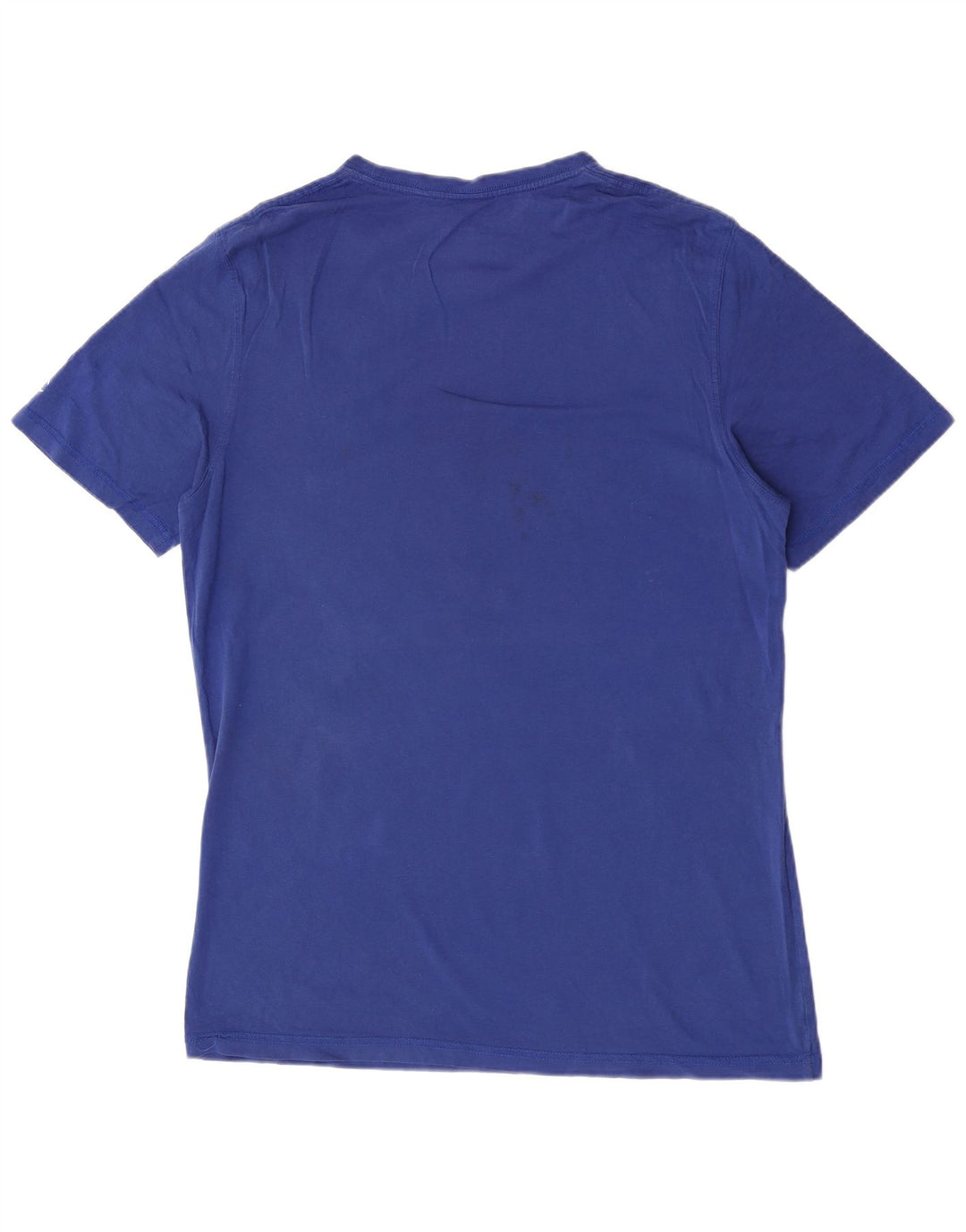 Champion Camiseta Gráfica Para Hombre Top Algodón Azul Medio