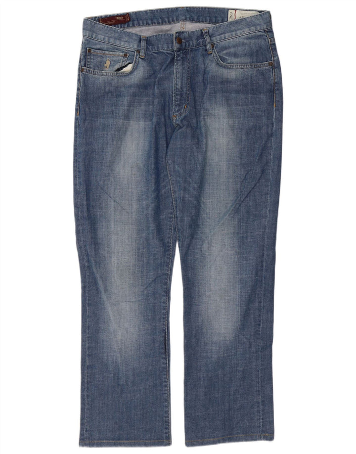 Marlboro Classics Vaqueros rectos para hombre W36 L30 Azul