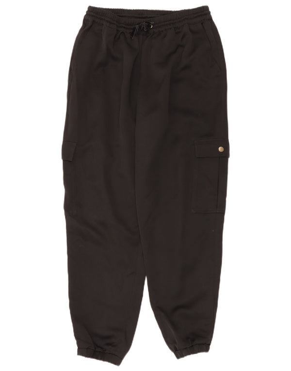 MINT VELVET Pantalones de chándal cargo para mujer Joggers UK 40 Medium Black