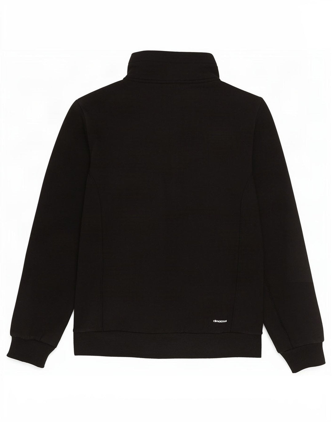 Adidas Mujer Climalite Chándal Top Chaqueta Reino Unido 8/10 Pequeño Negro Poliéster