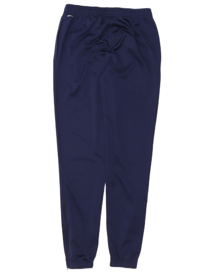 PUMA Mens Tracksuit Trousers Joggers Small  Navy Blue Polyester