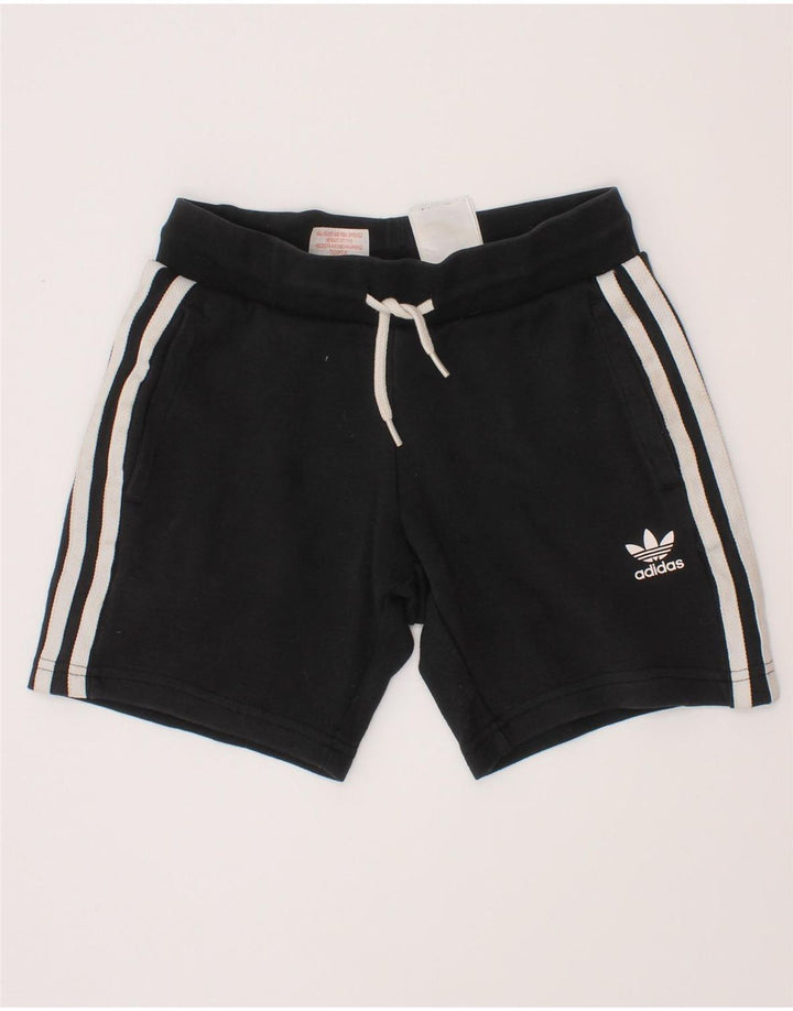 Adidas Pantalones cortos deportivos para niños 5-6 años Mediano Negro Algodón