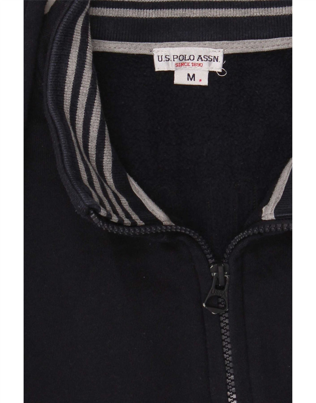 Asociación de Polo de EE. UU. Chaqueta superior de chándal con estampado gráfico Azul marino mediano