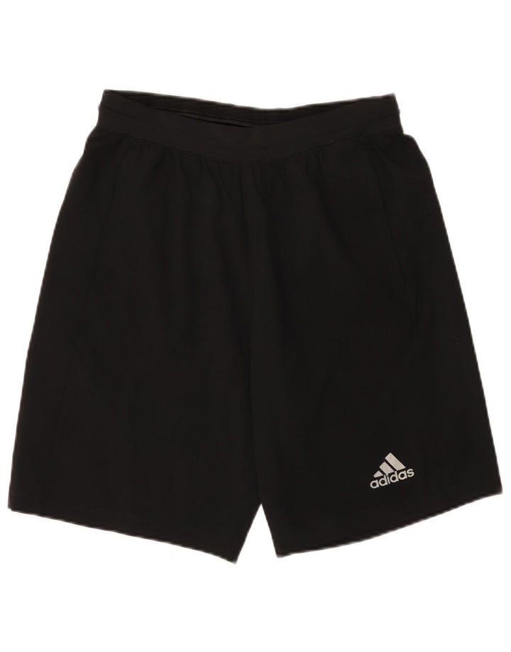 Adidas Mens Climalite Sport Shorts Pequeño Negro Poliéster