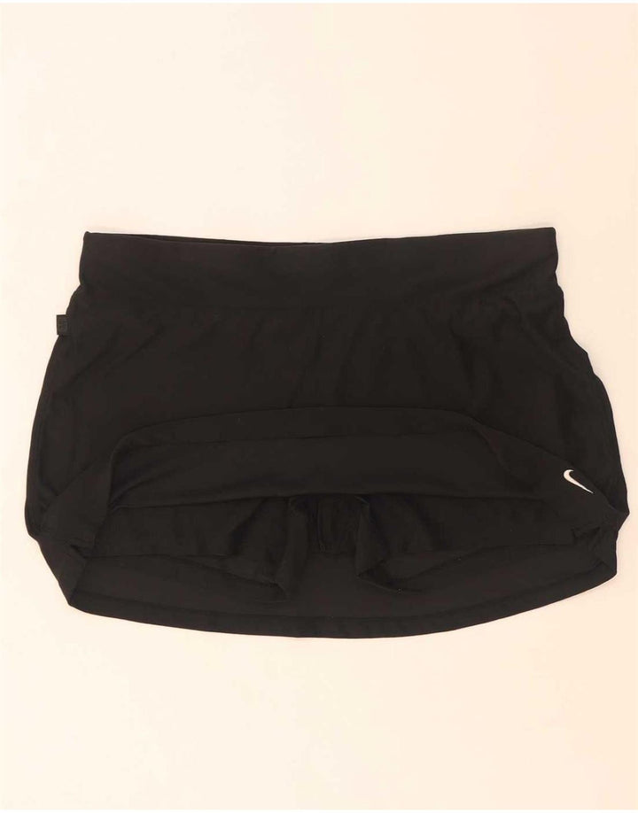 Nike Mujer Dri Fit Skort UK 40 Grande Poliéster Negro