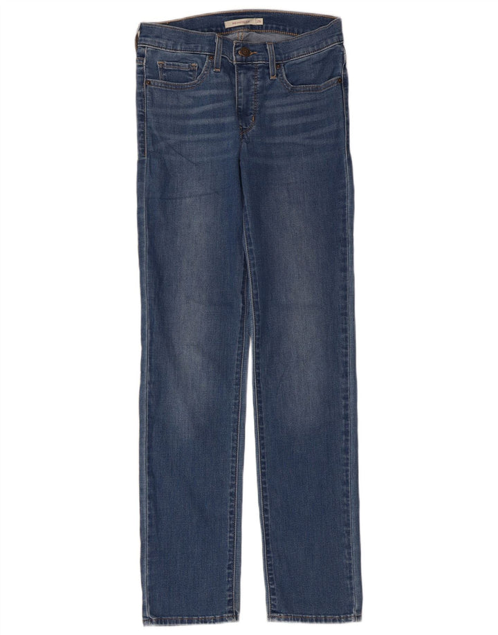 Levi's Mujer 312 Shaping Slim Jeans W26 L30 Algodón Azul