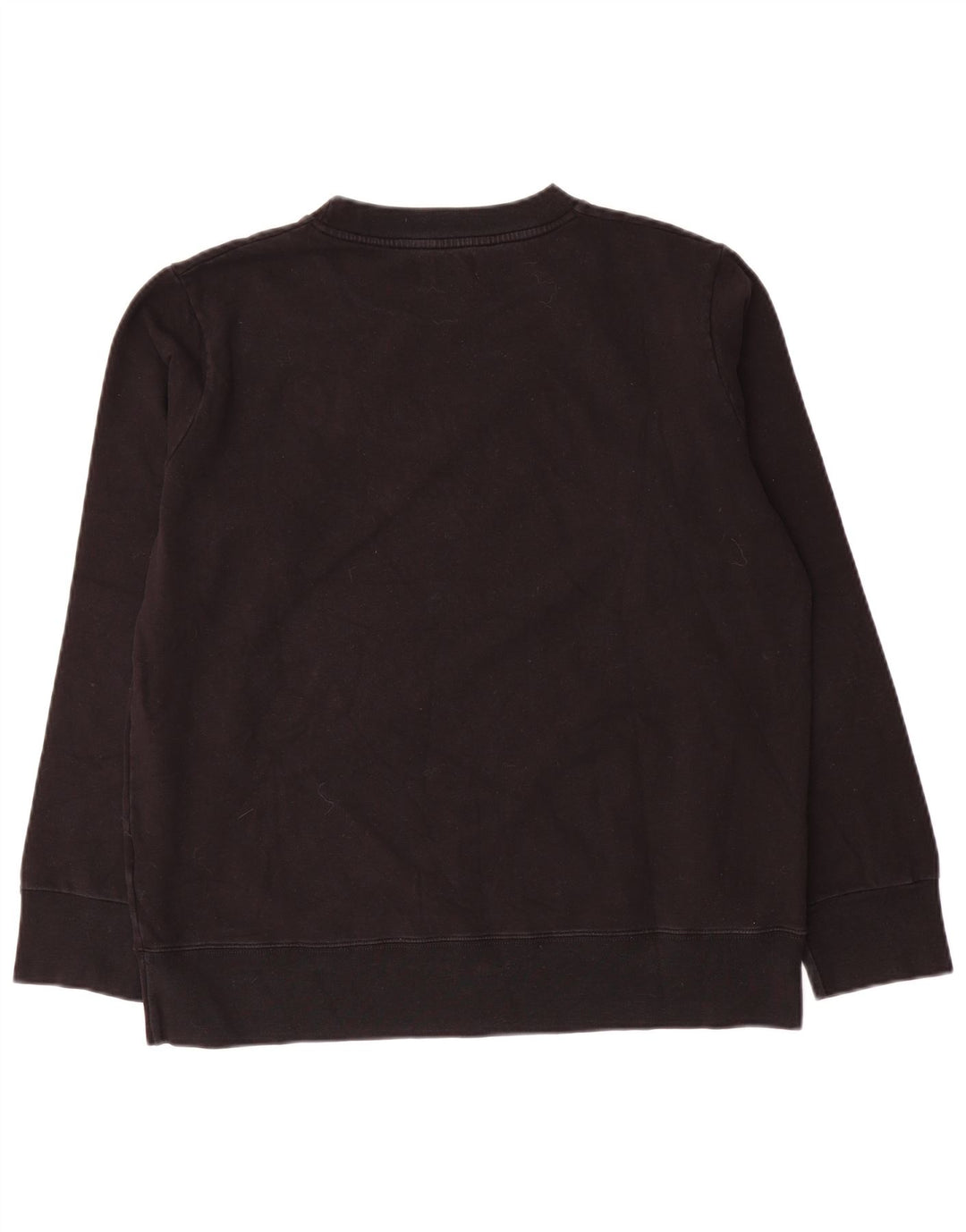 Converse - Sudadera gráfica para mujer, talla 40, talla grande, algodón negro
