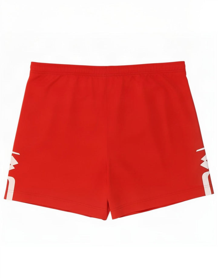 Pantalones cortos deportivos Lotto para hombre, poliéster rojo grande