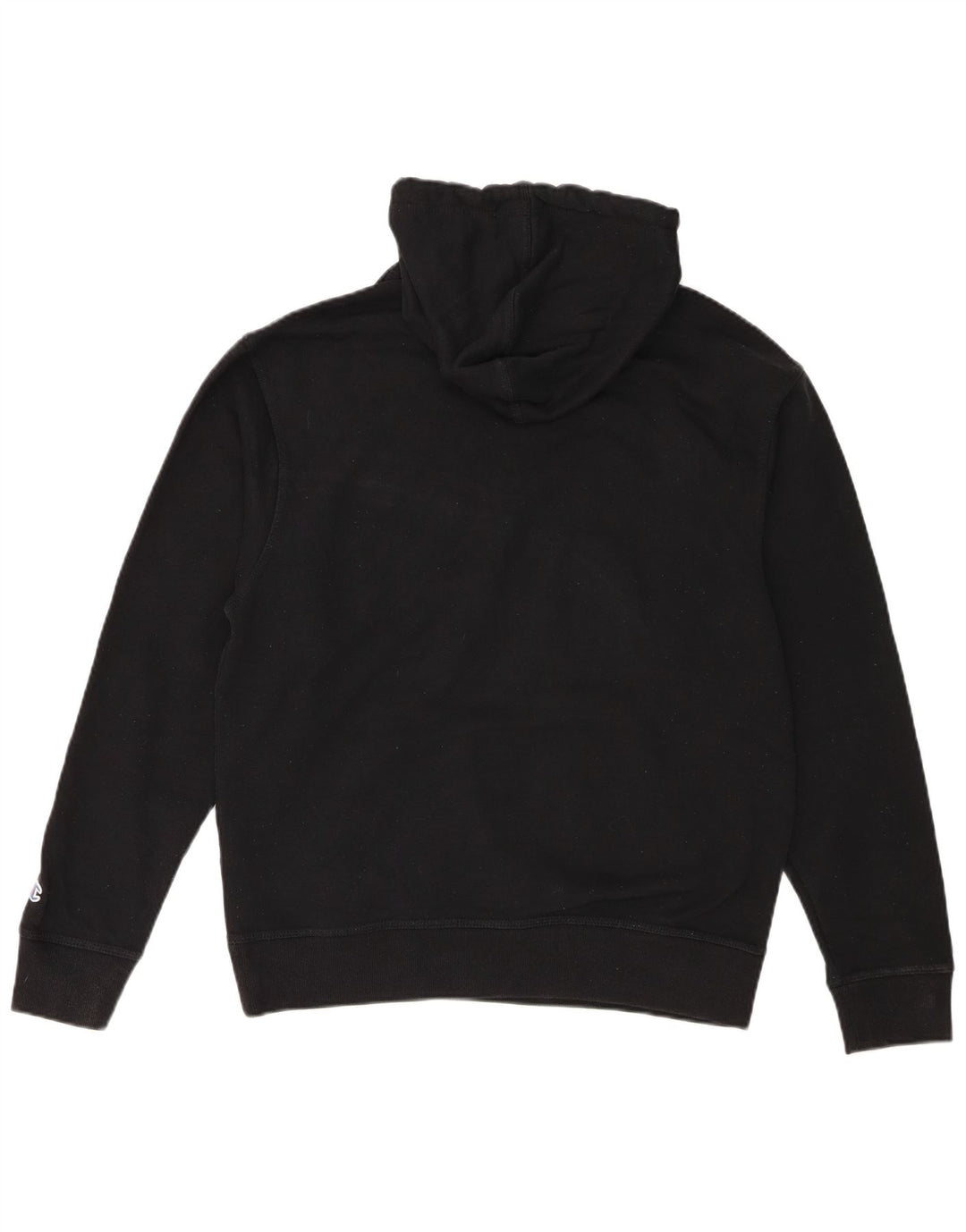 Champion Sudadera con capucha para hombre Jersey mediano de algodón negro