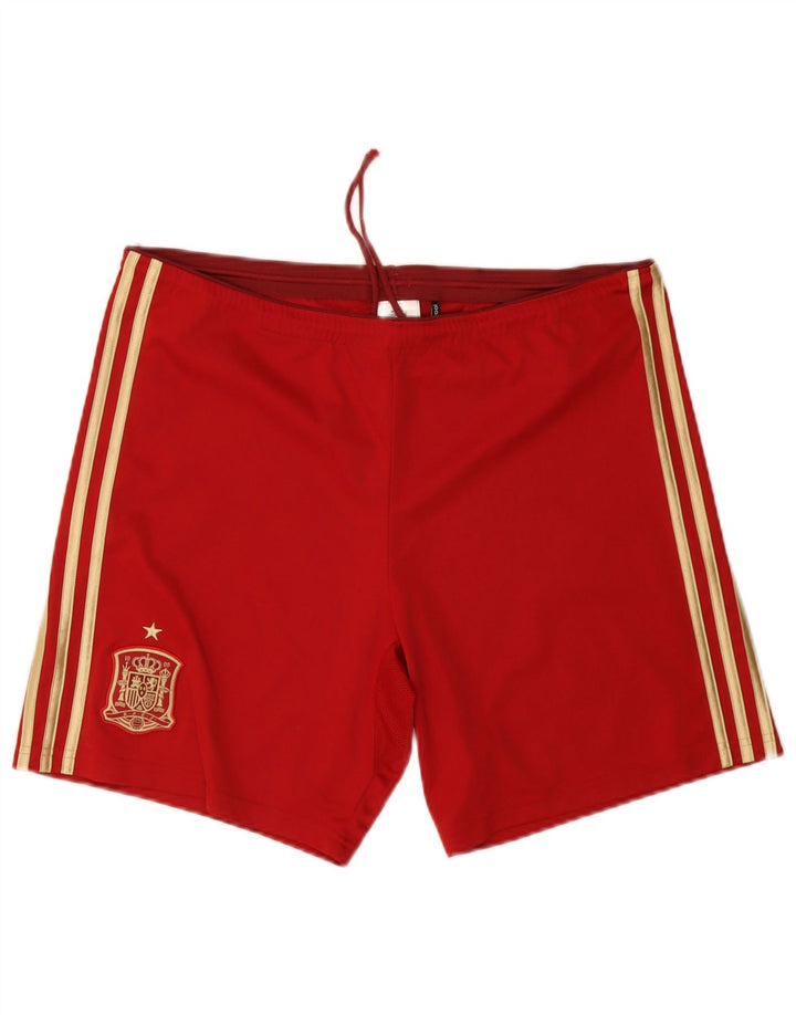 Adidas Mens Climacool Sport Shorts Medio Rojo Poliéster