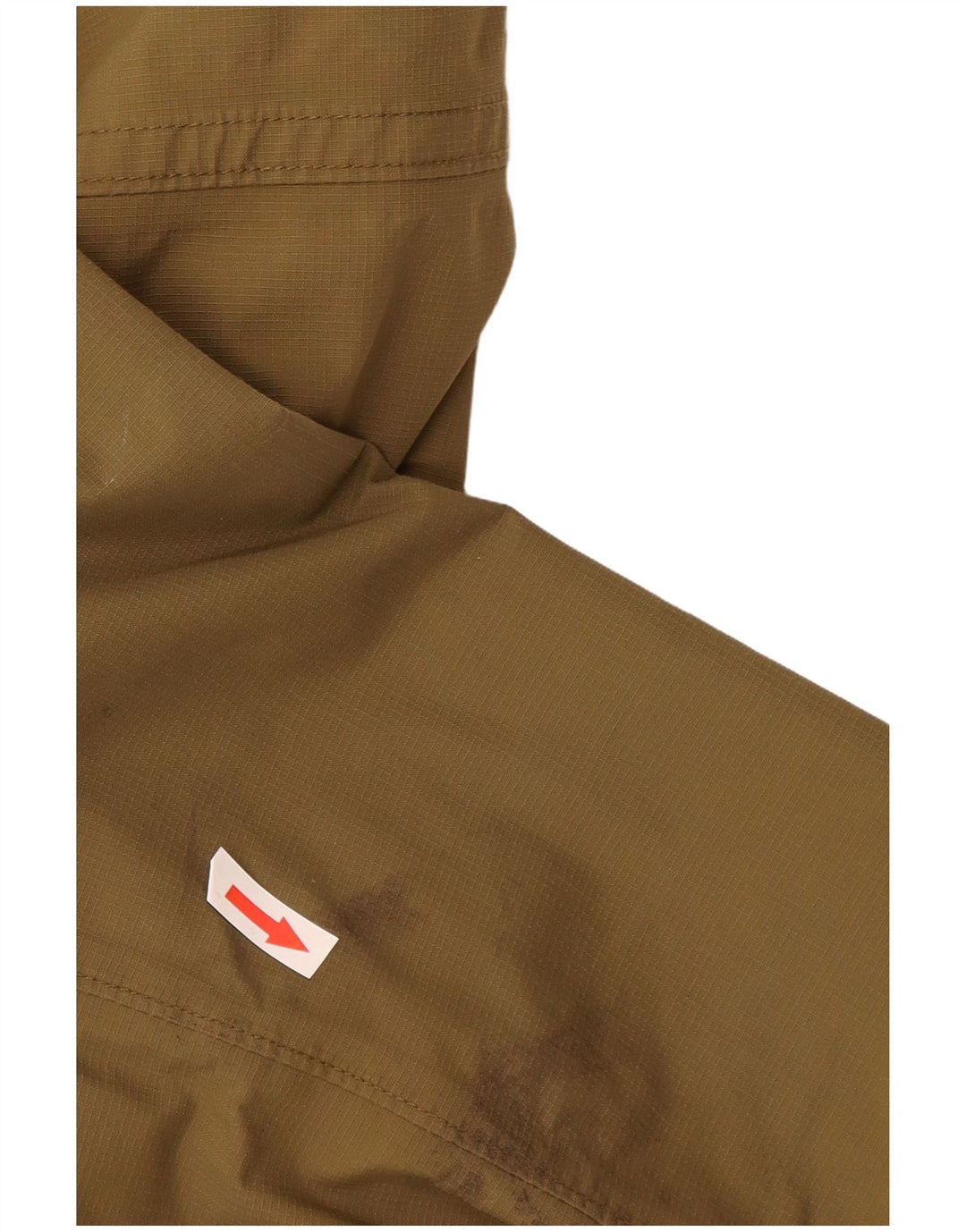 Timberland Chaqueta impermeable para hombre UK 40 Large Khaki Nylon