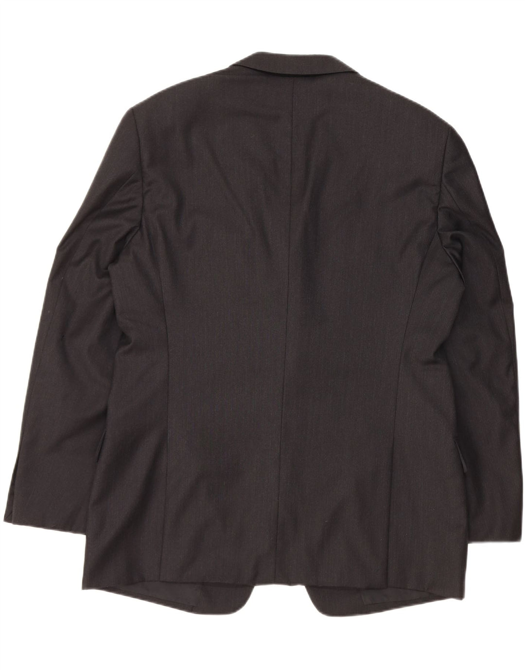 ARMANI COLLEZIONI Chaqueta blazer de 3 botones para hombre IT 52 XL Lana negra