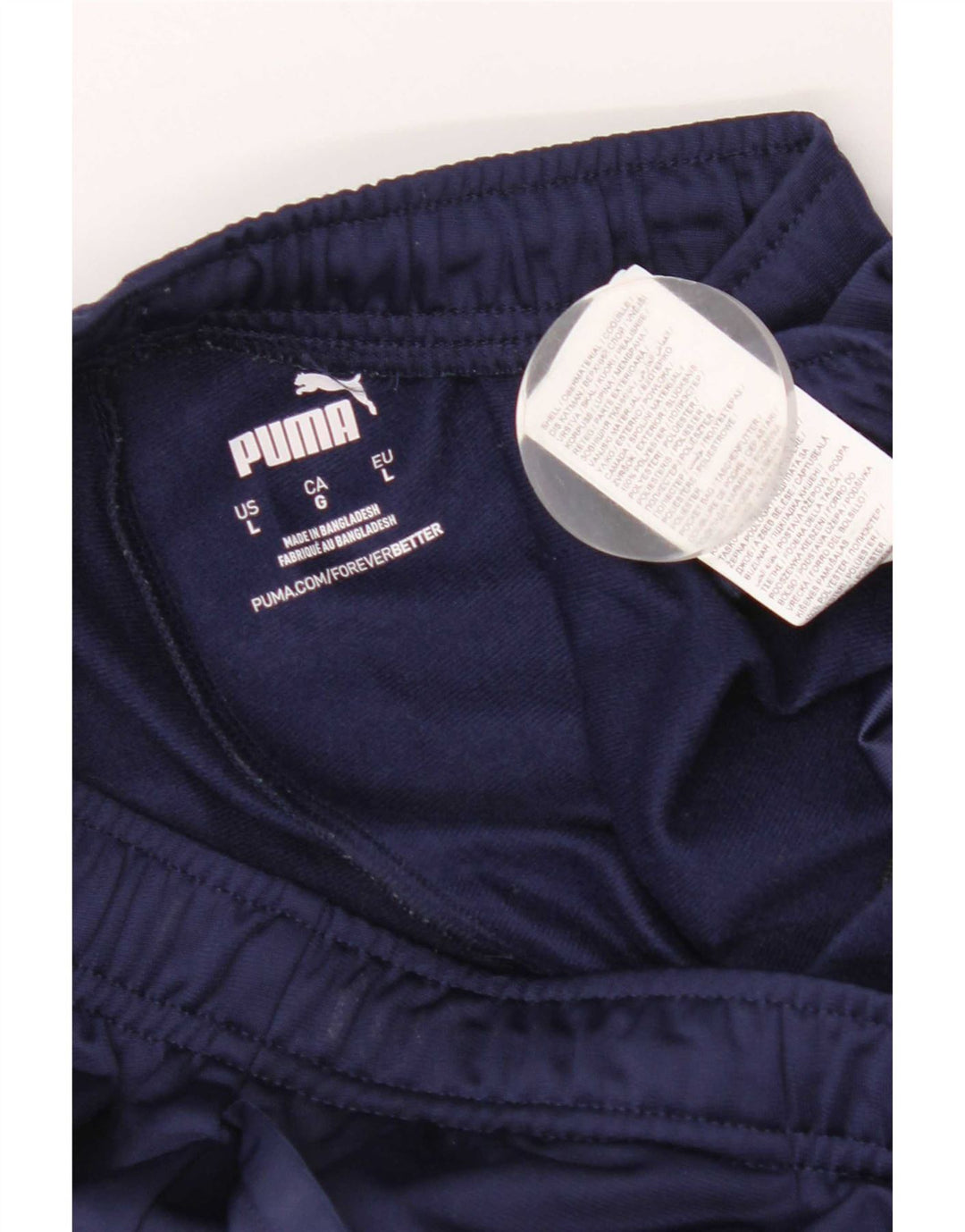 Pantalón De Chándal Puma Hombre Grande Azul Marino Poliéster
