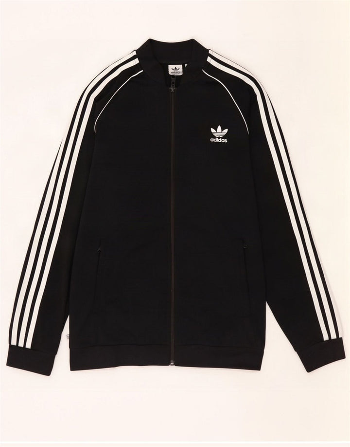 Chaqueta deportiva Adidas para niño 15-16 años Negro Poliéster