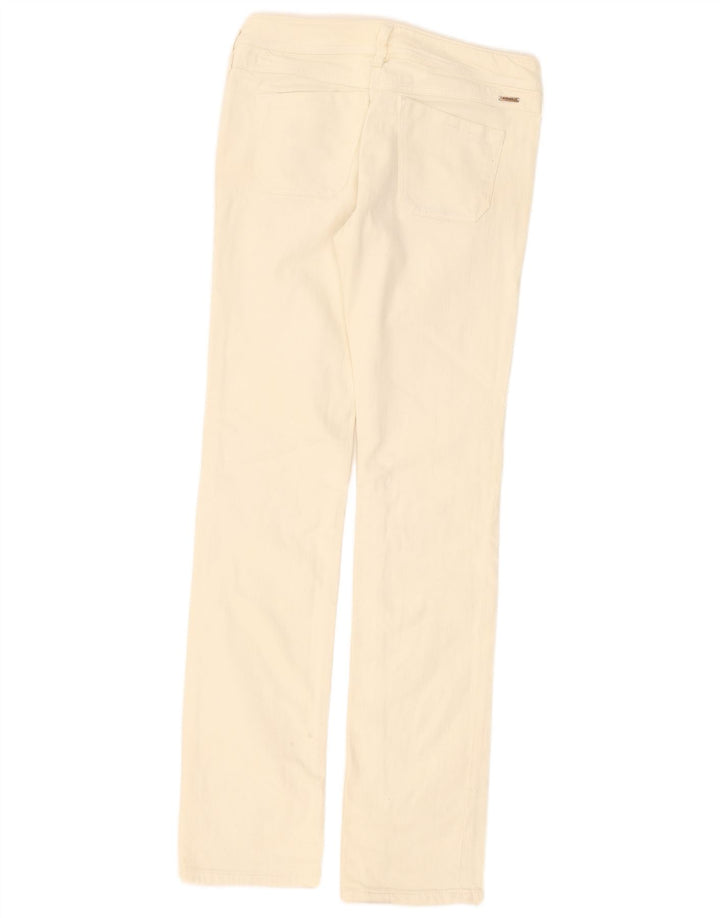 Diesel Mujer Lowky Slim Jeans W30 L34 Algodón Blanco Roto