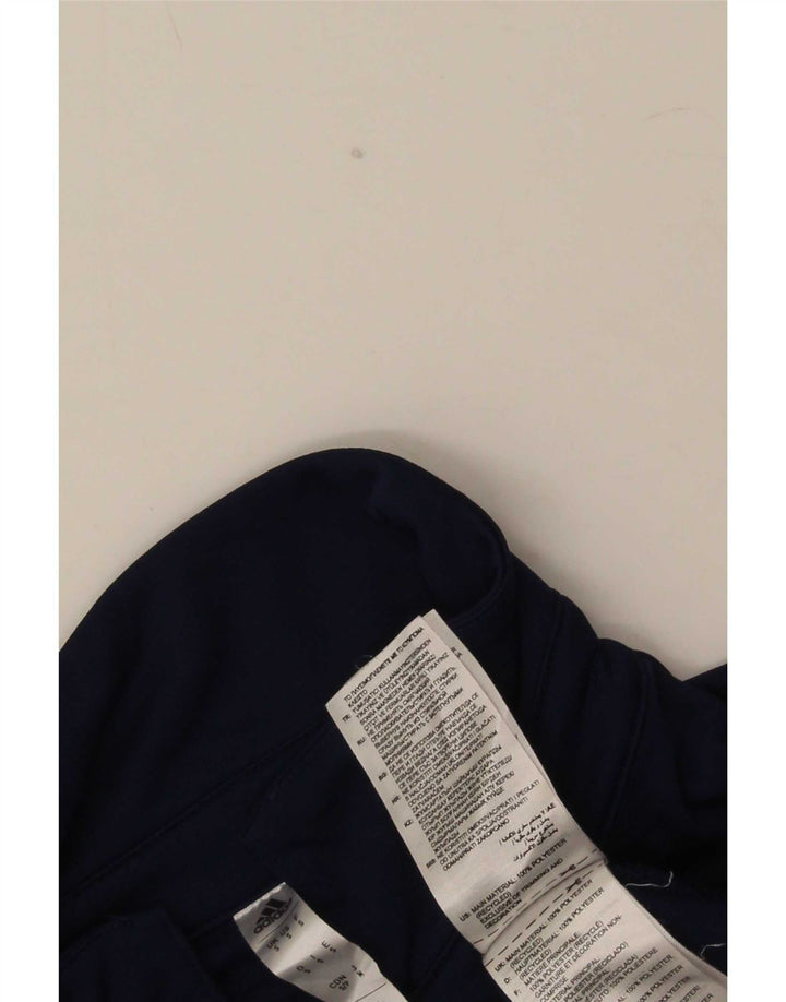 Adidas Polo gráfico para hombre pequeño poliéster azul marino