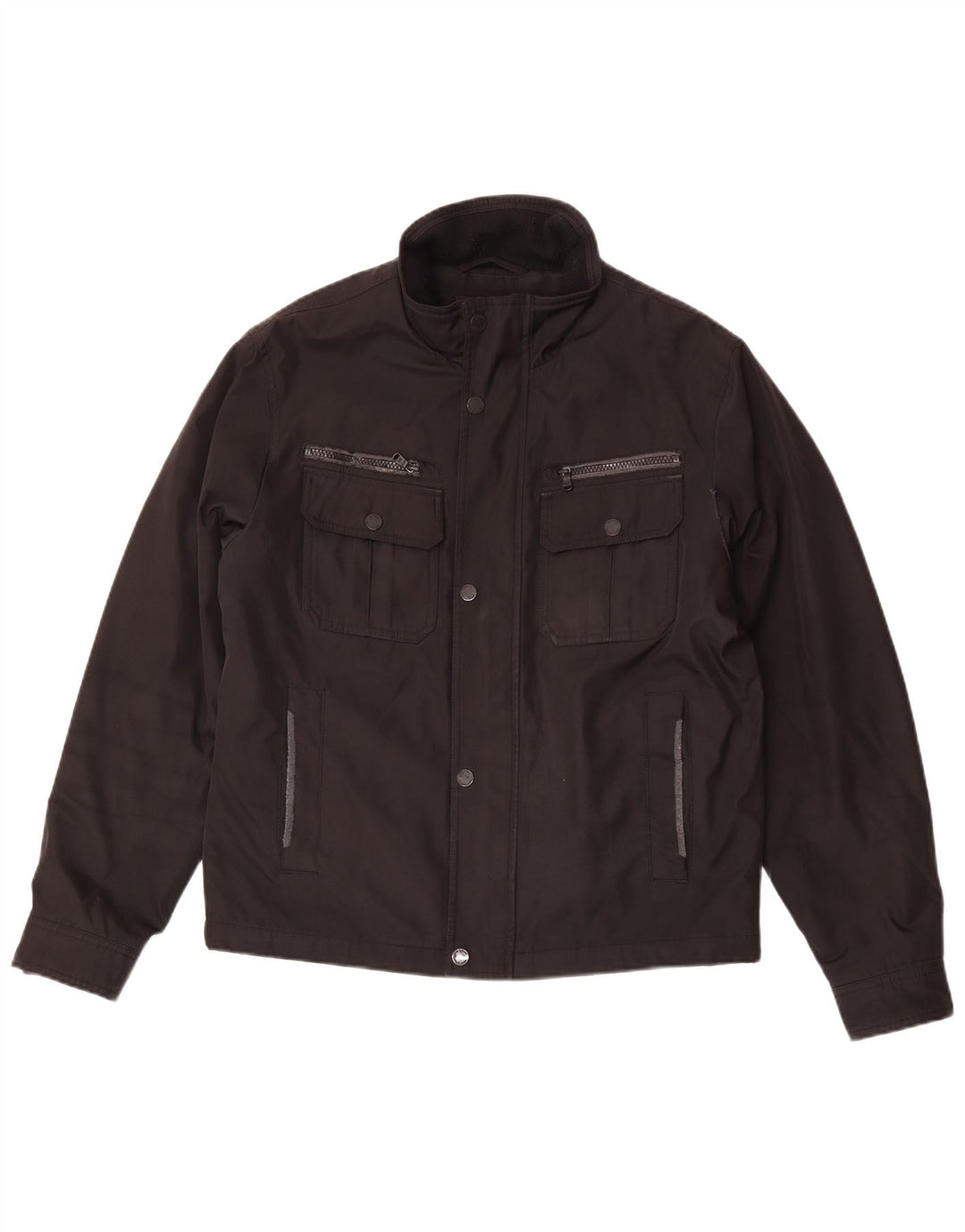 Michael Kors Chaqueta utilitaria para hombre UK 38 Mediana Poliéster negro