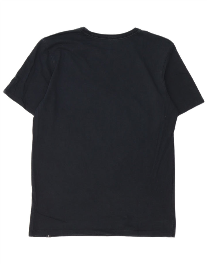 Jordan - Camiseta gráfica para hombre, parte superior de algodón azul marino mediano