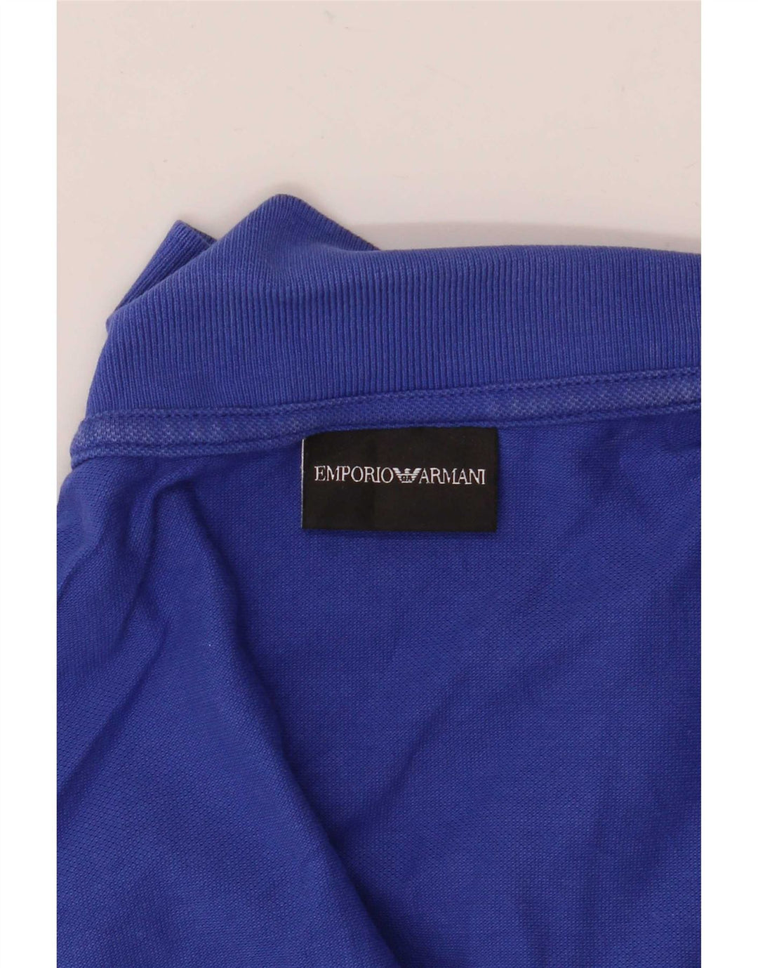 Polo Emporio Armani Hombre Azul Medio