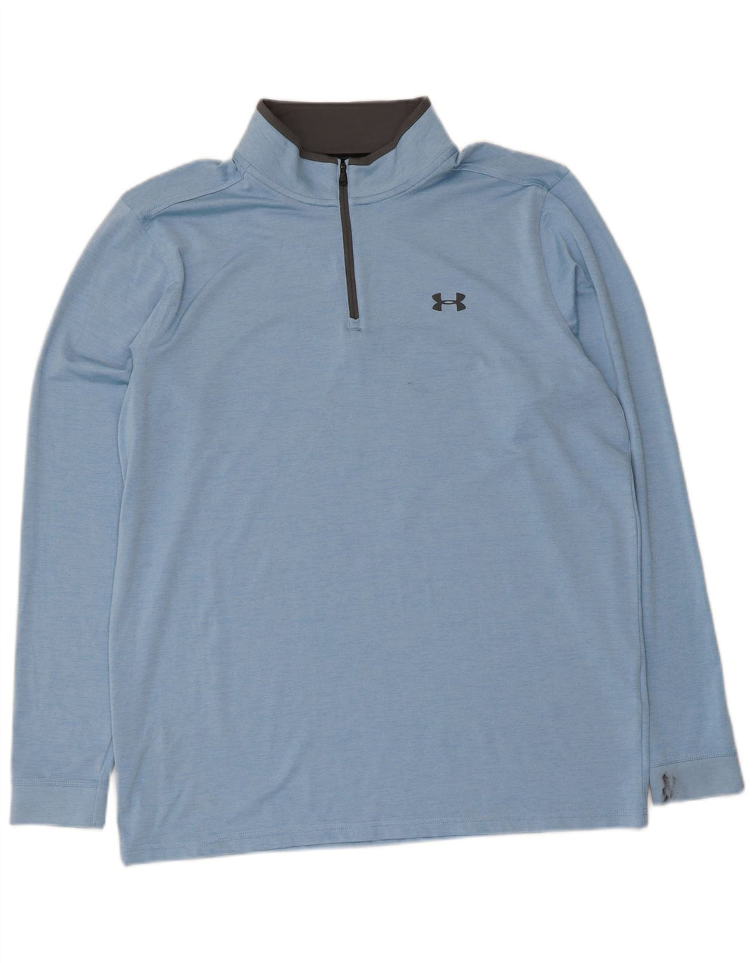 Under Armour Hombre Heat Gear Jersey Chándal Top Grande Azul Moteado