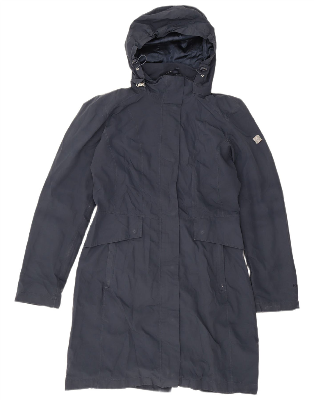 Chubasquero con capucha para mujer The North Face UK 44 Medio Azul marino Poliéster