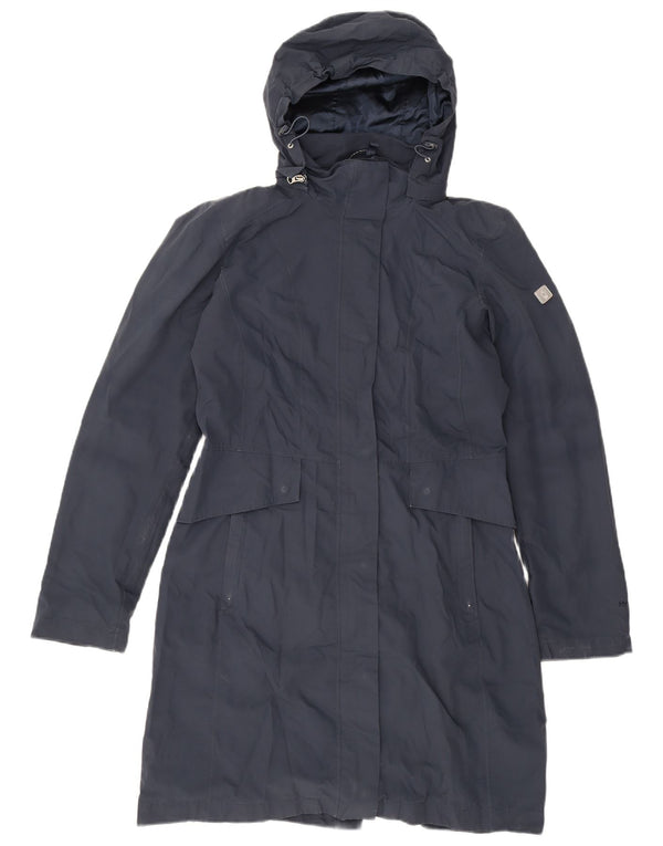 Chubasquero con capucha para mujer The North Face UK 44 Medio Azul marino Poliéster