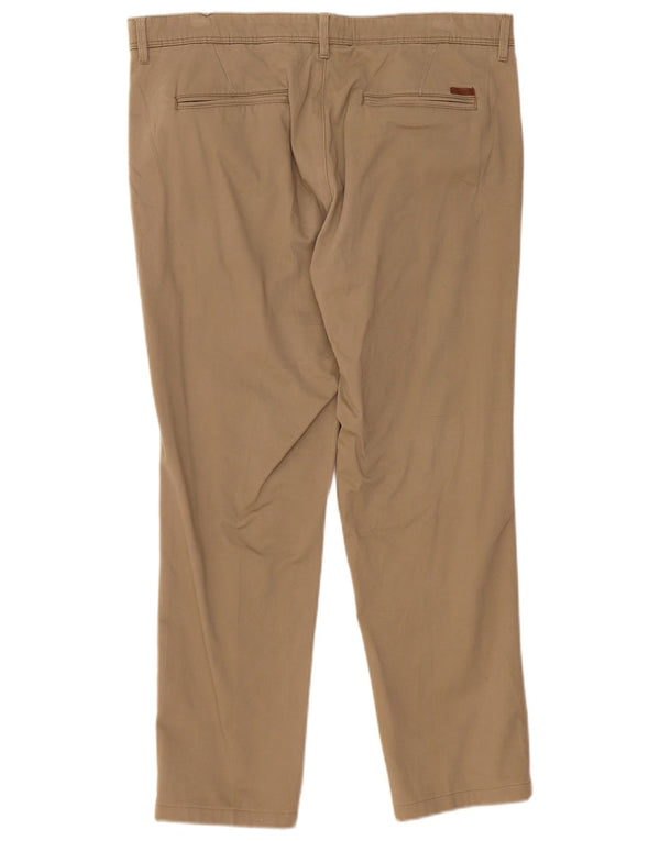 Jack & Jones Mens Slim Chino Pantalones W36 L27 Algodón Beige