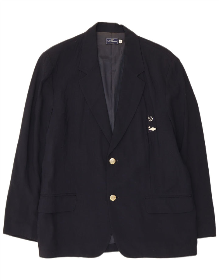 LES COPAINS Chaqueta Blazer 2 Botones Niño 15-16 Años Viscosa Azul Marino