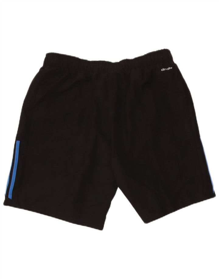 Adidas Mens Climalite Sport Shorts Grande Negro Poliéster