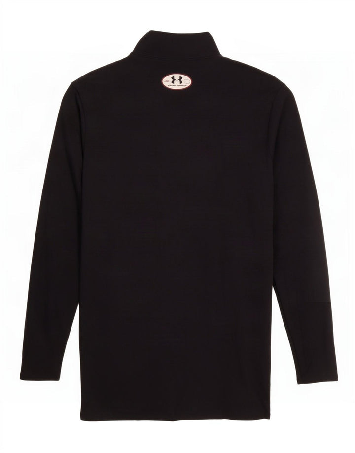 Under Armour Hombre Camiseta Manga Larga Mediana Nylon Negro