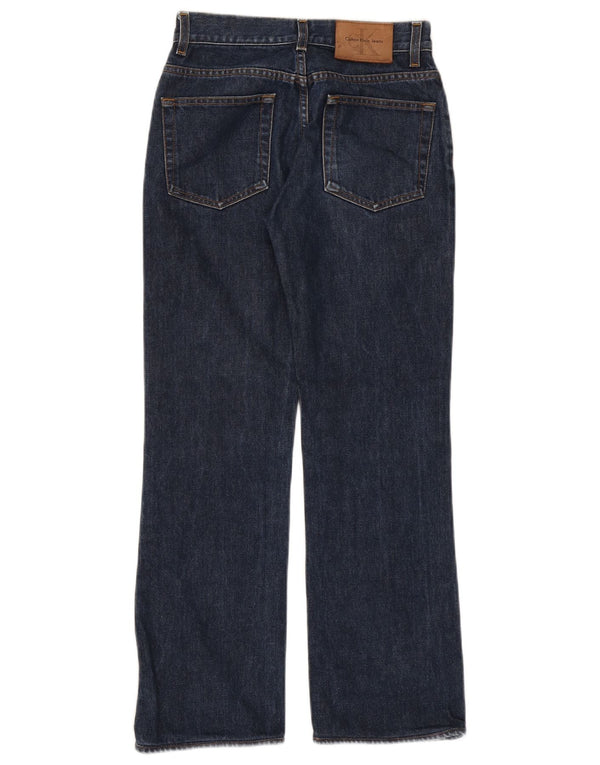 Vaqueros Rectos Calvin Klein Mujer W26 L27 Azul