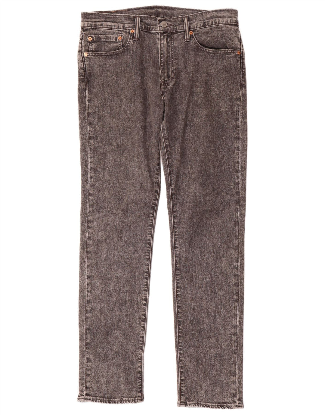 Levi's Mens 511 Slim Jeans W32 L32 Algodón moteado gris