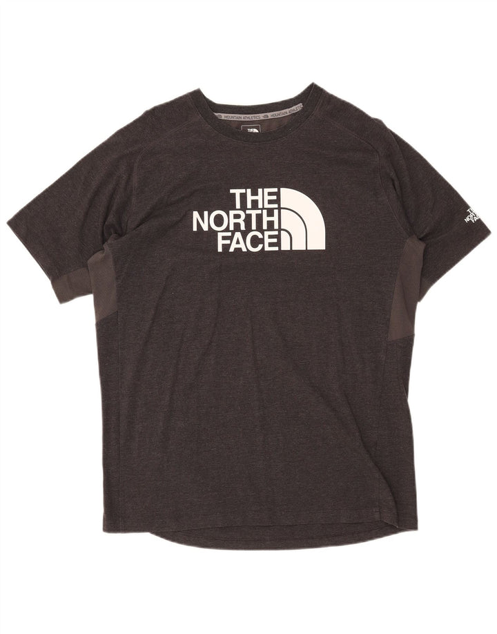 The North Face Camiseta gráfica para hombre Top grande gris