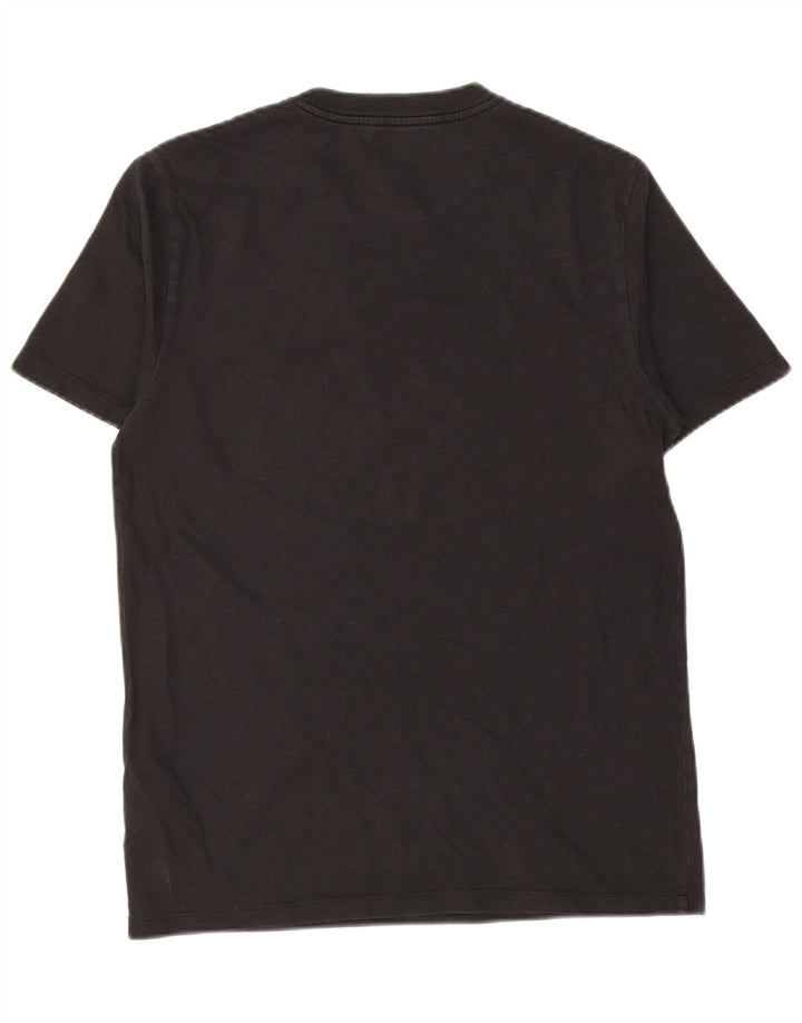 LEVI'S Camiseta con gráfico estándar para hombre, talla pequeña, algodón negro
