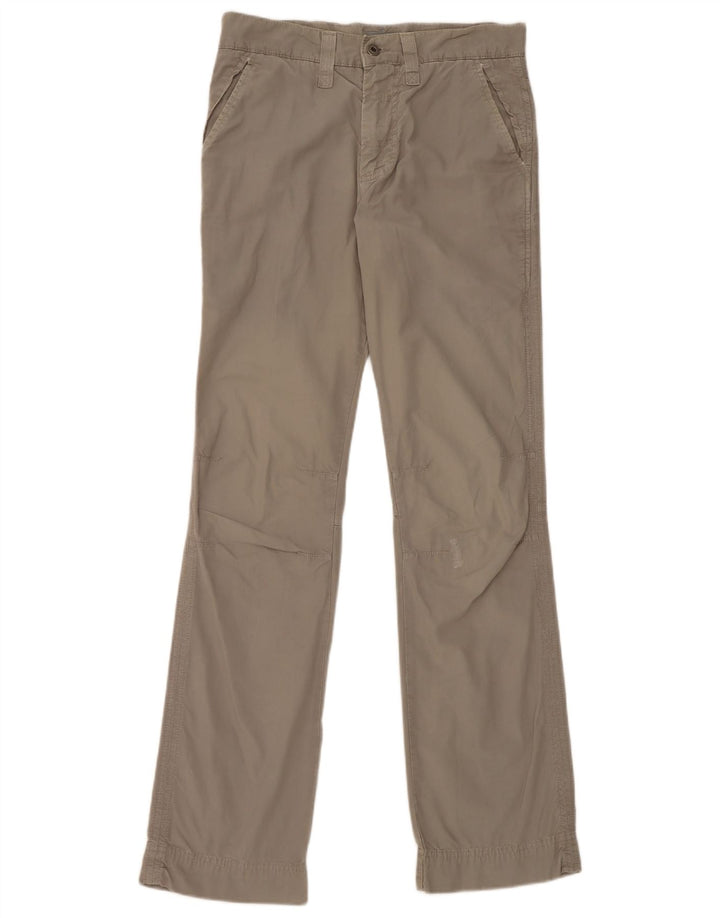 Dockers Pantalón chino recto color caqui para hombre W30 L32 Gris