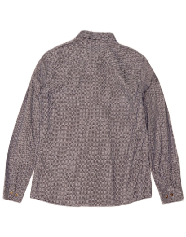 Polo Ralph Lauren Camisa para mujer EU 36 Algodón manchado azul pequeño