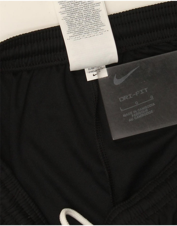 Nike Dri Fit - Pantalón de chándal para hombre, poliéster, color negro